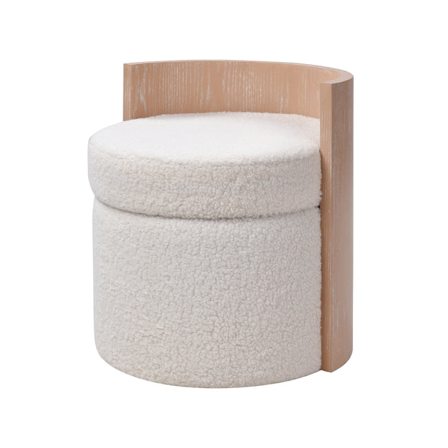 H0015-11010 - Pollard Stool - Light Oak