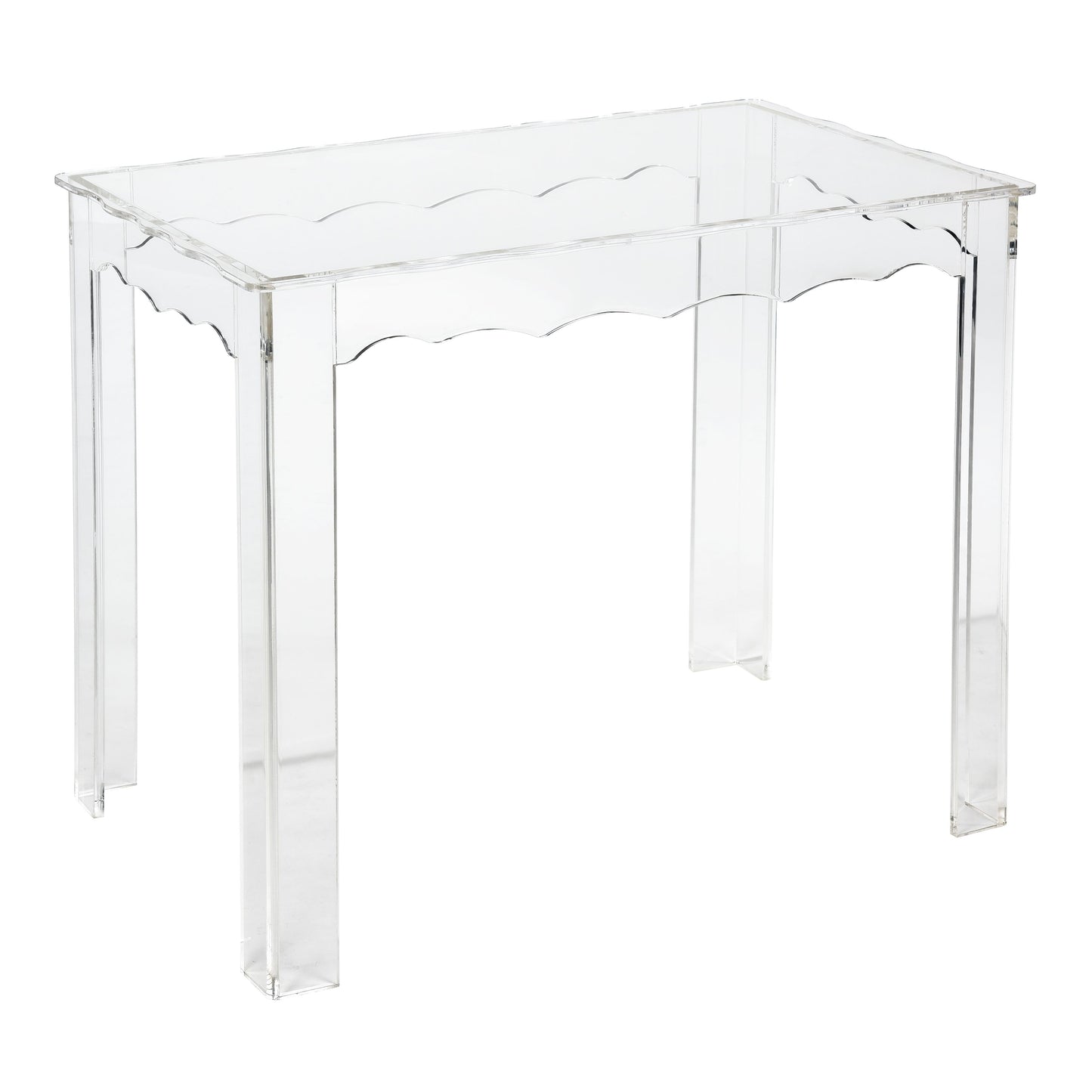 H0015-9103/S3 - Jacobs Nesting Table - Set of 3 Square Clear