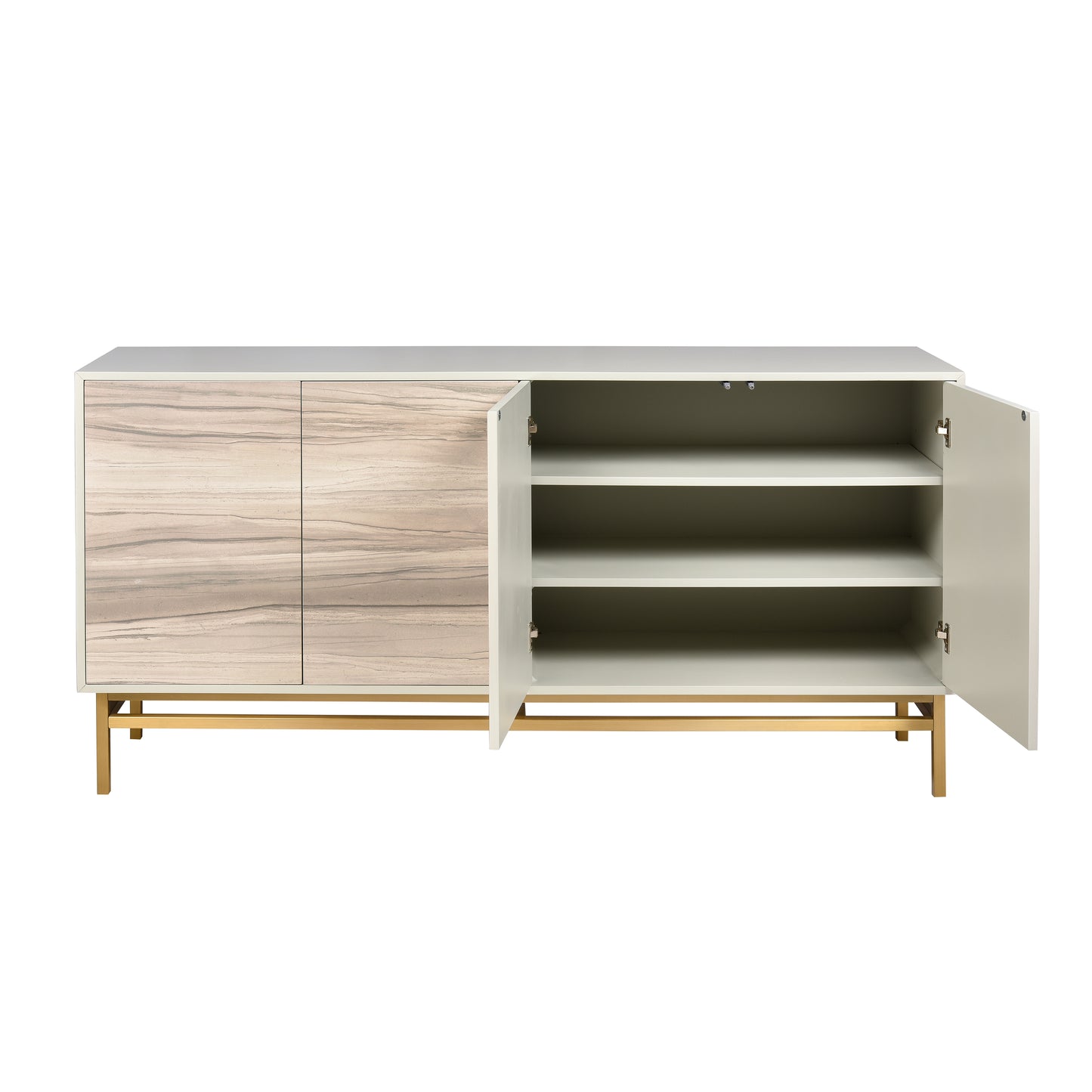 H0015-9938 - Reynolds Credenza - Almond