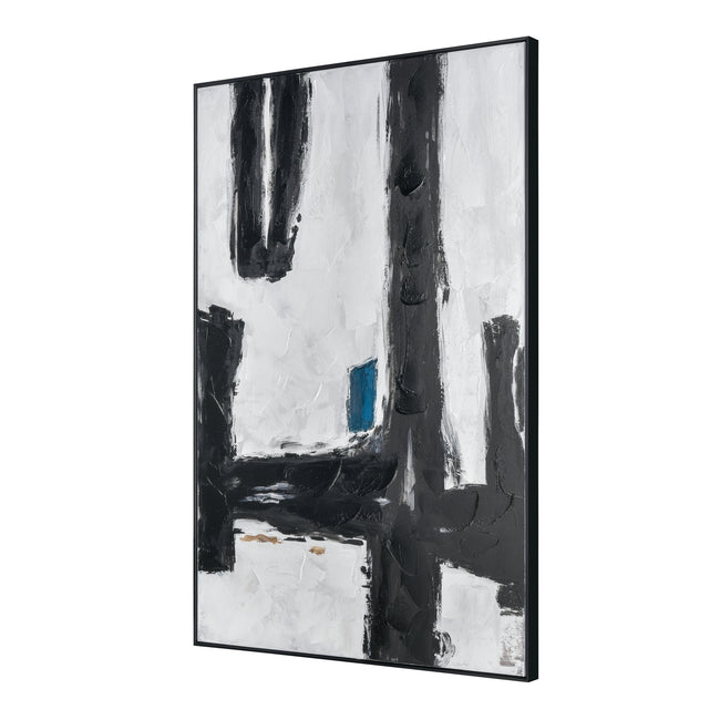 H0016-9843 - Obsidian I Abstract Wall Art