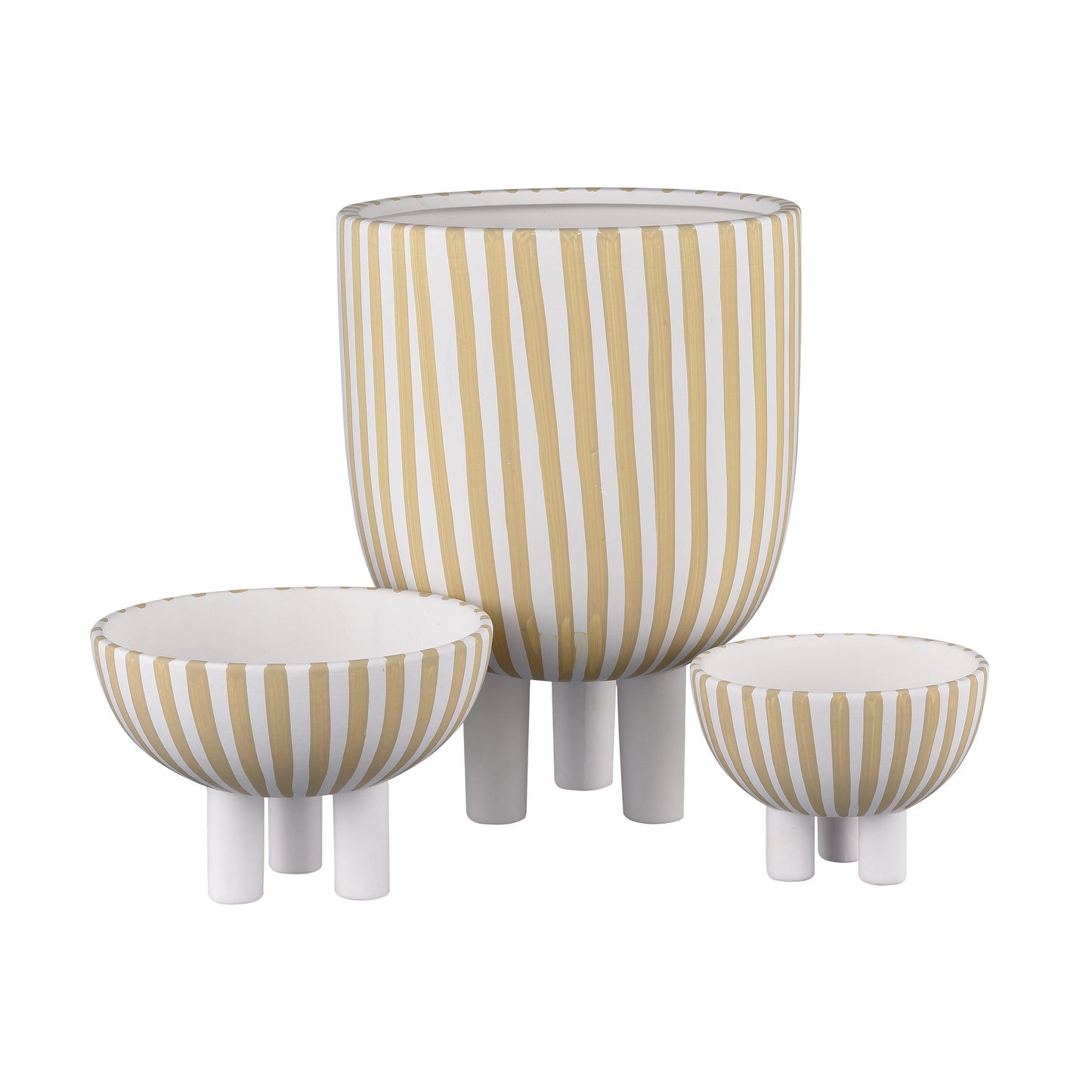 H0017-10641 - Booth Striped Vase