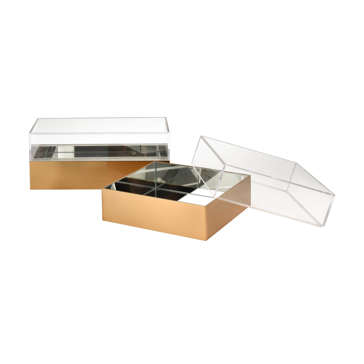 H0017-10712 - Split Decorative Box - Square