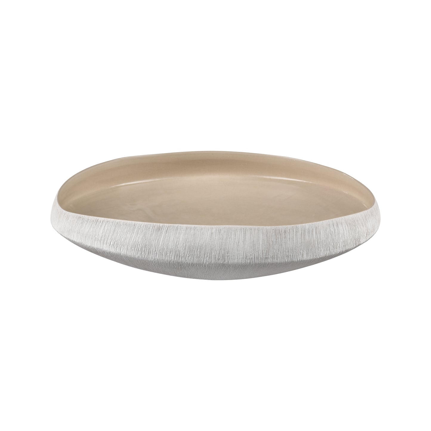 H0017-10882 - Greer Bowl - Low Beige