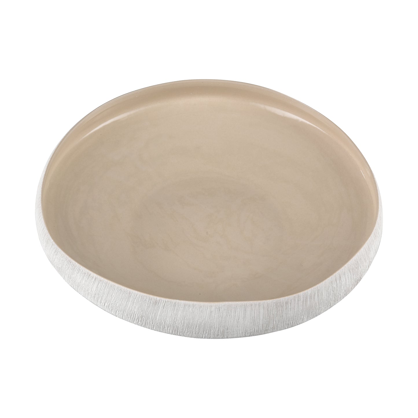 H0017-10882 - Greer Bowl - Low Beige