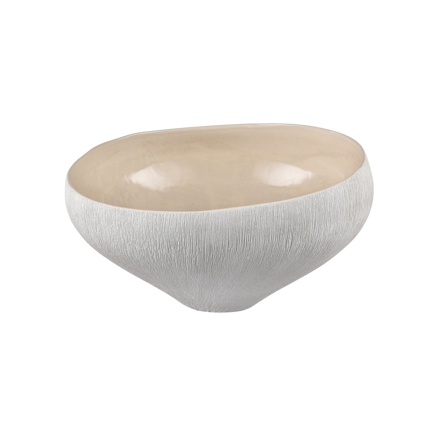 H0017-10883 - Greer Bowl - Tall Beige