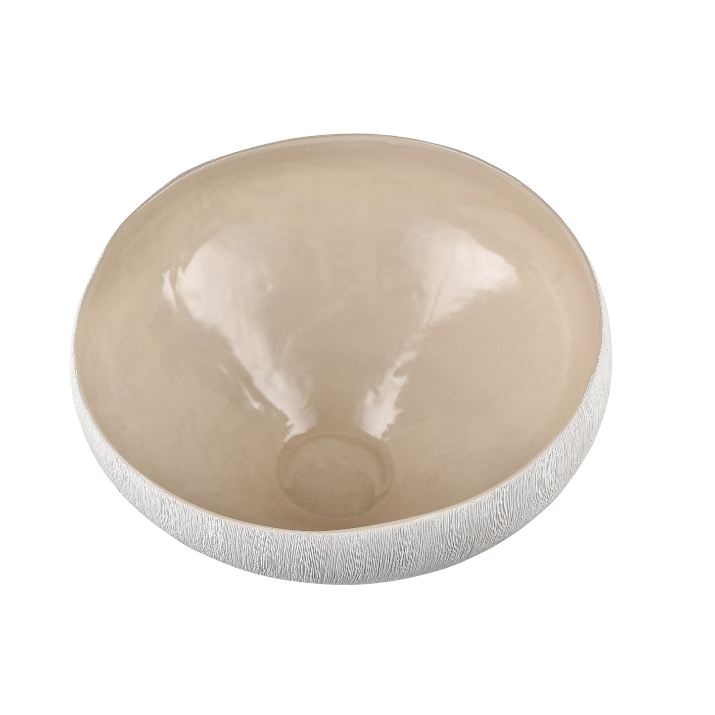 H0017-10883 - Greer Bowl - Tall Beige