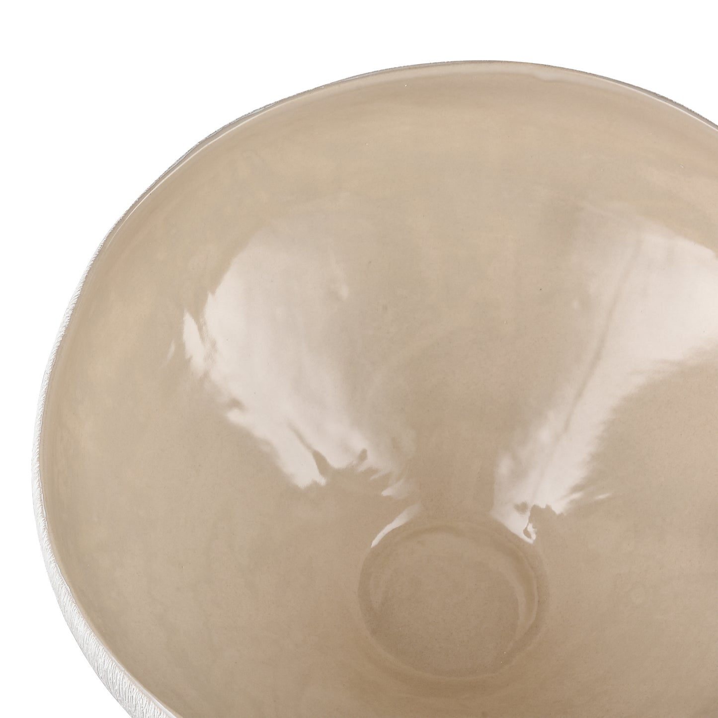 H0017-10883 - Greer Bowl - Tall Beige