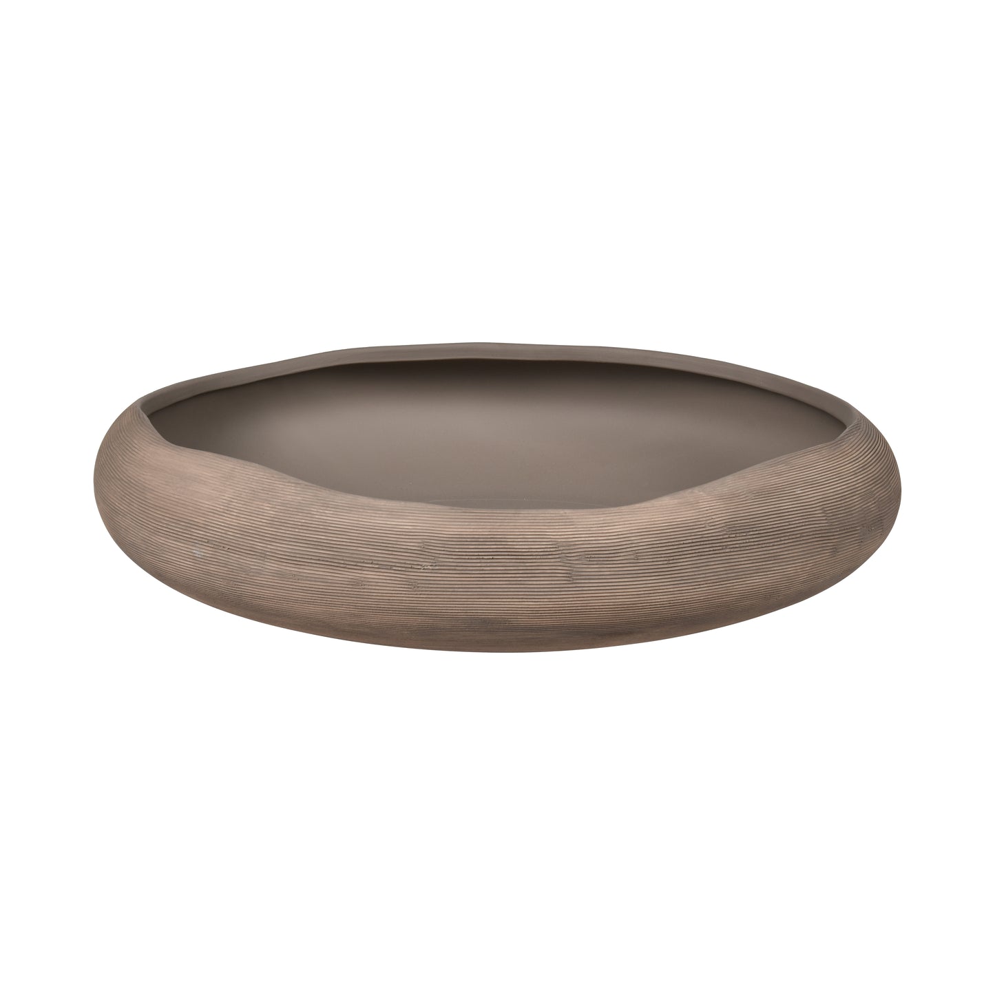 H0017-10890 - Bressan Centerpiece Bowl - Taupe