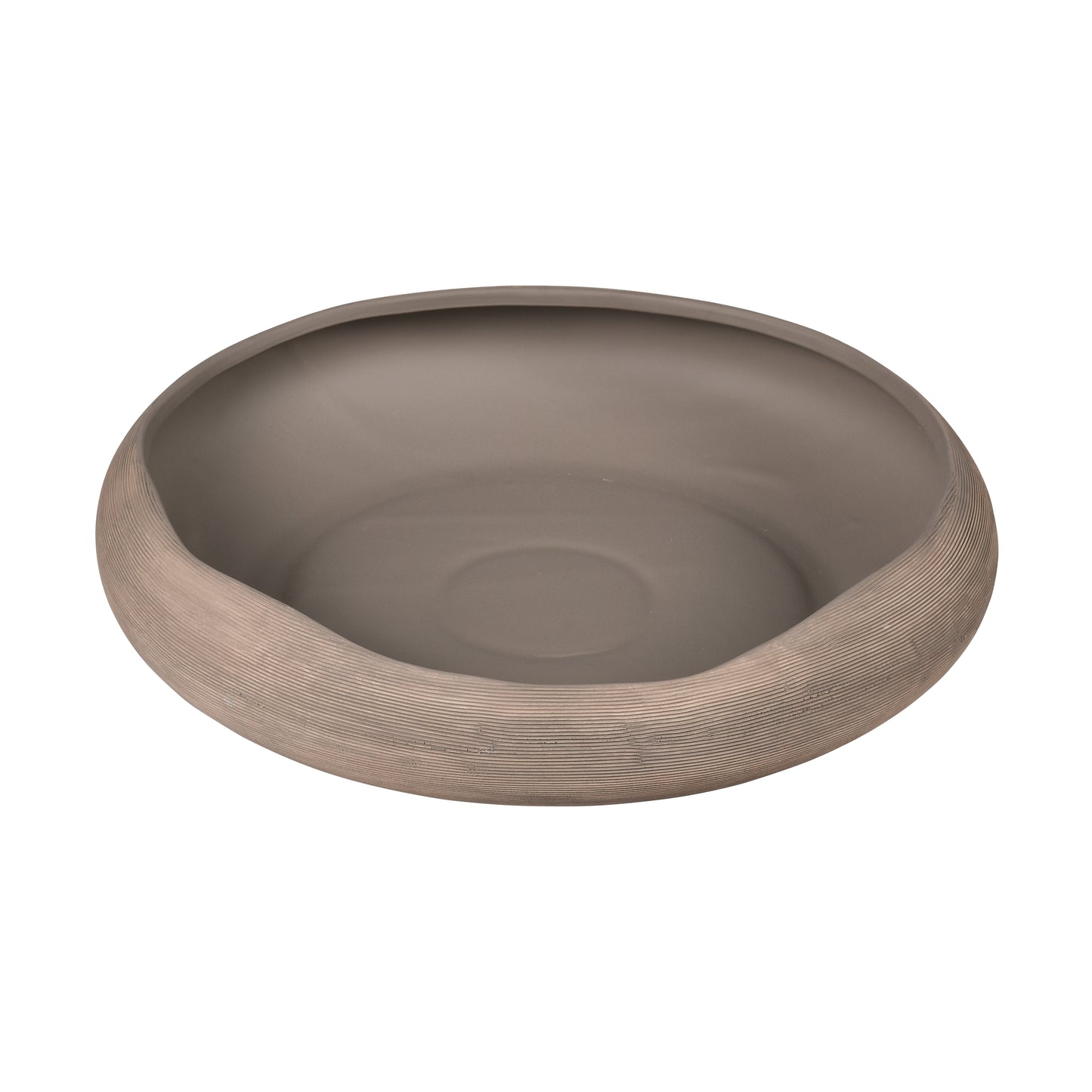 H0017-10890 - Bressan Centerpiece Bowl - Taupe