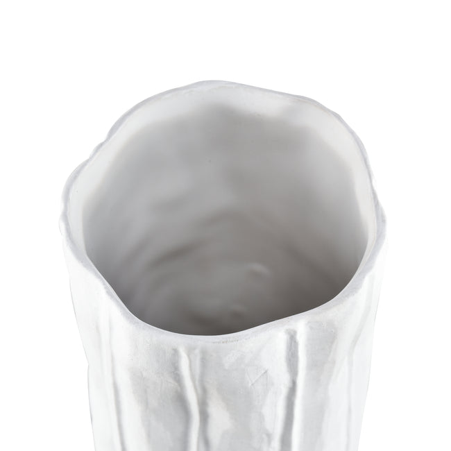 H0017-9165 - Clark Vase - White