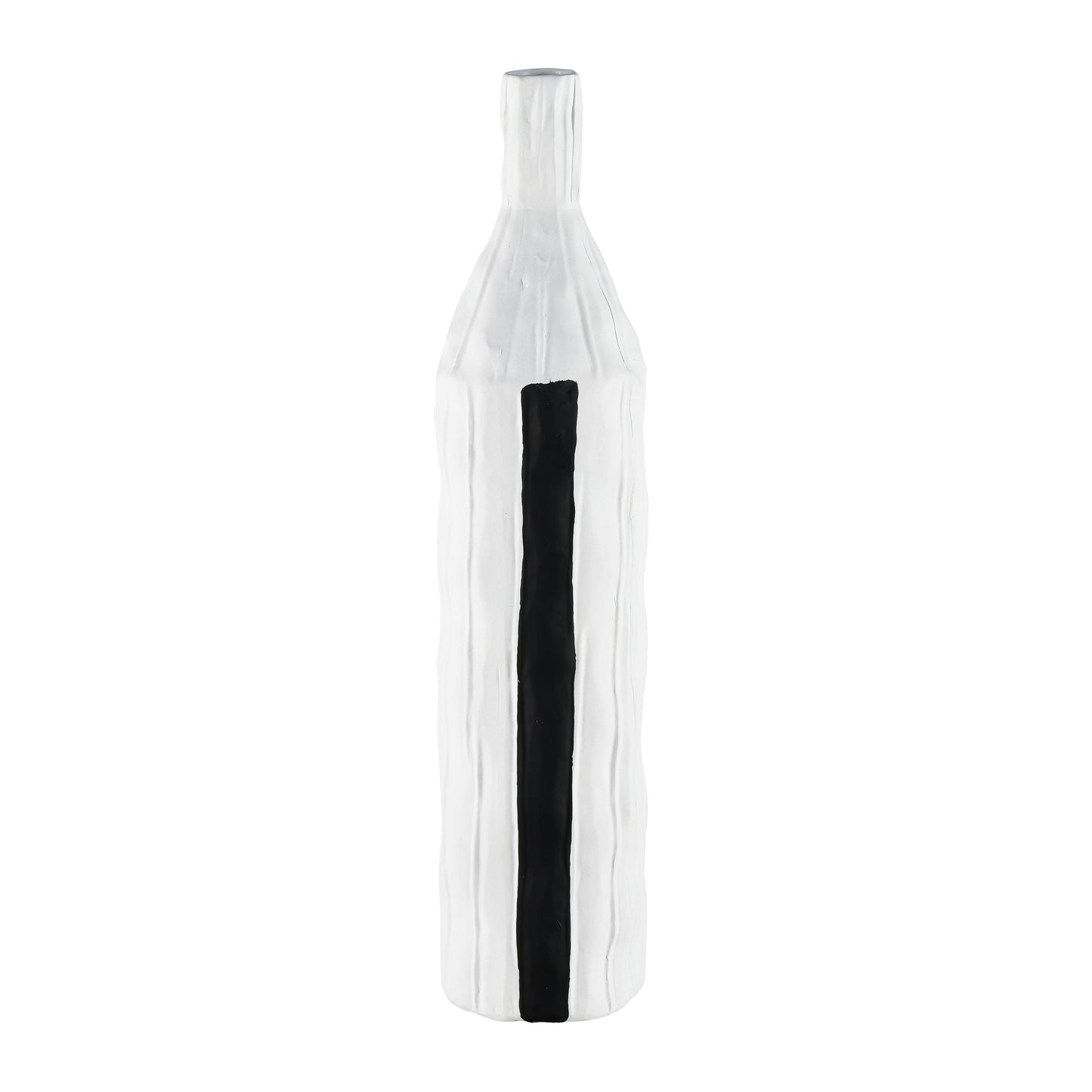 H0017-9167 - Carter Vase - Striped Black