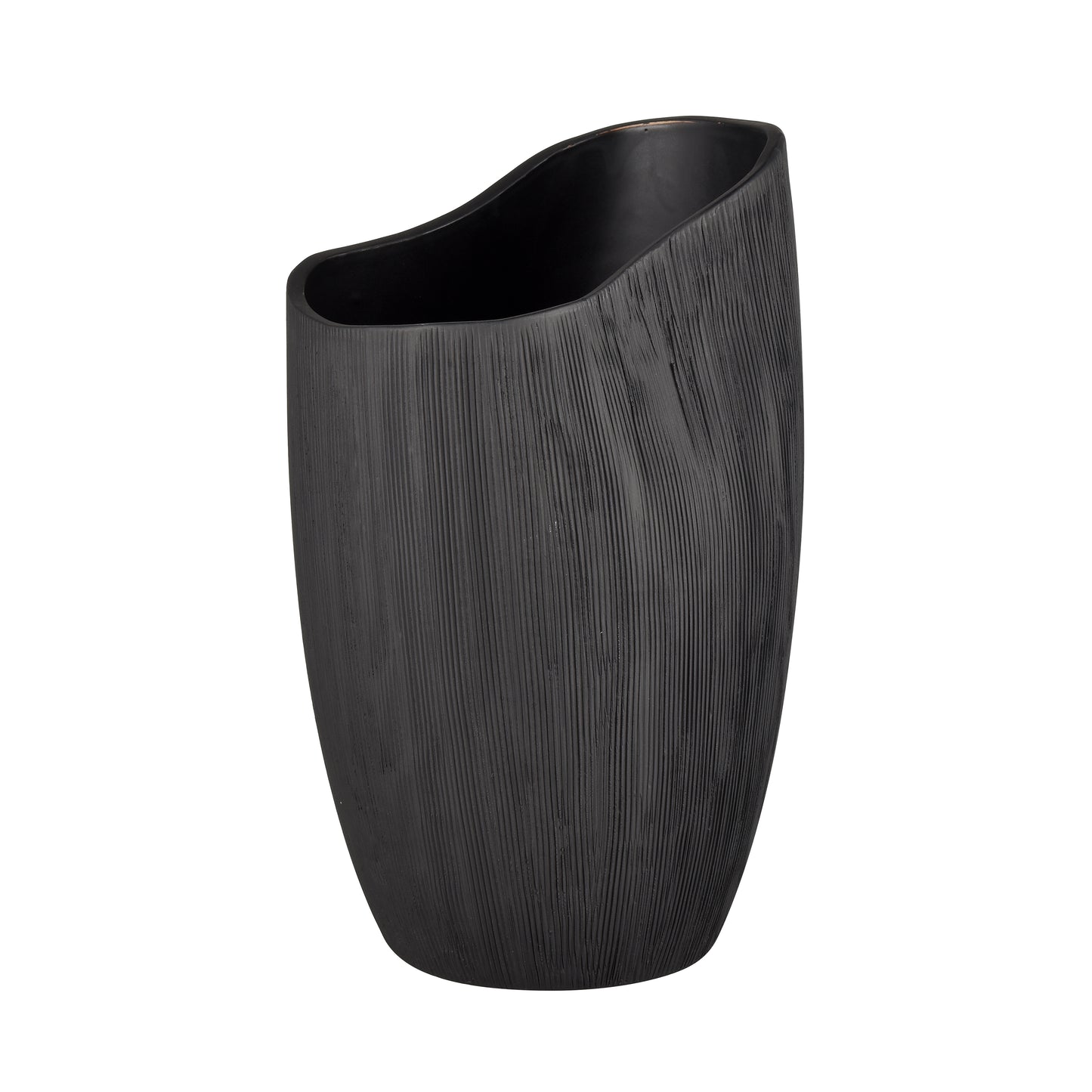 H0017-9748 - Scribing Vase - Black