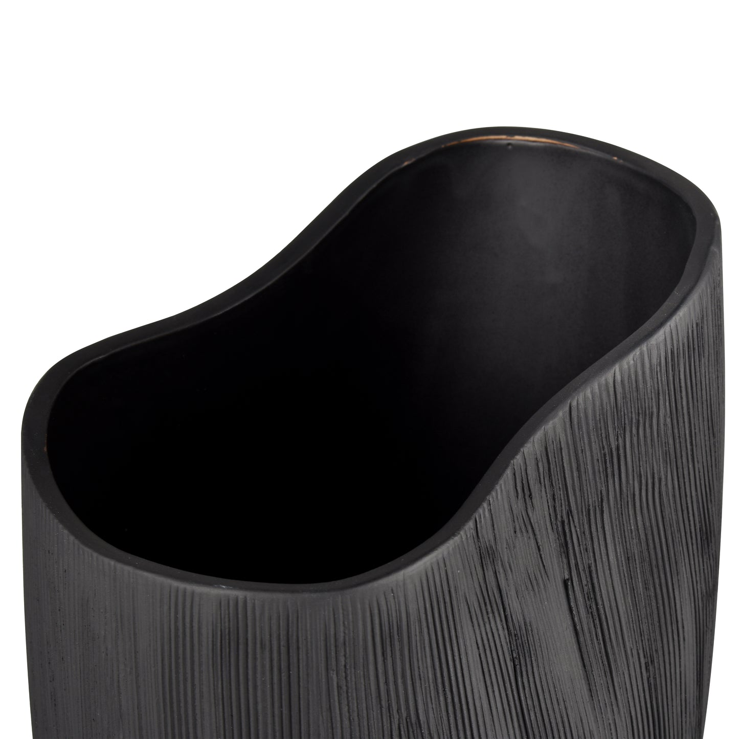 H0017-9748 - Scribing Vase - Black