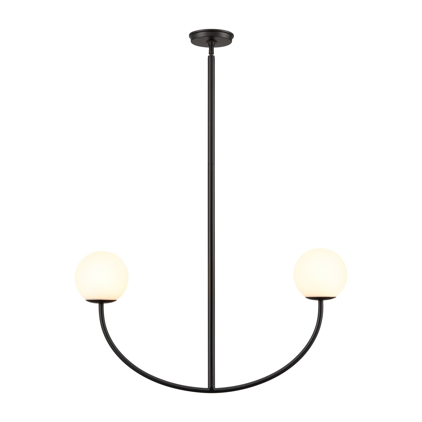 H0018-10372 - Doby 30'' Wide 2-Light Pendant - Matte Black