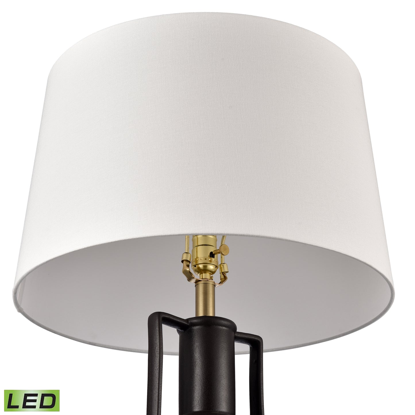 H0019-10329-LED - Corin 33'' High 1-Light Table Lamp - Includes LED Bulb