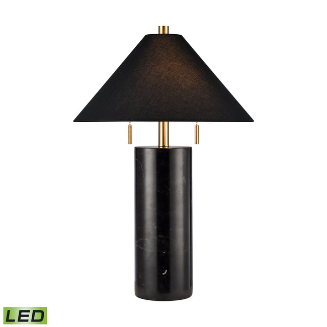 H0019-10337-LED - Blythe 26'' High 2-Light Table Lamp - Black - Includes LED Bulbs