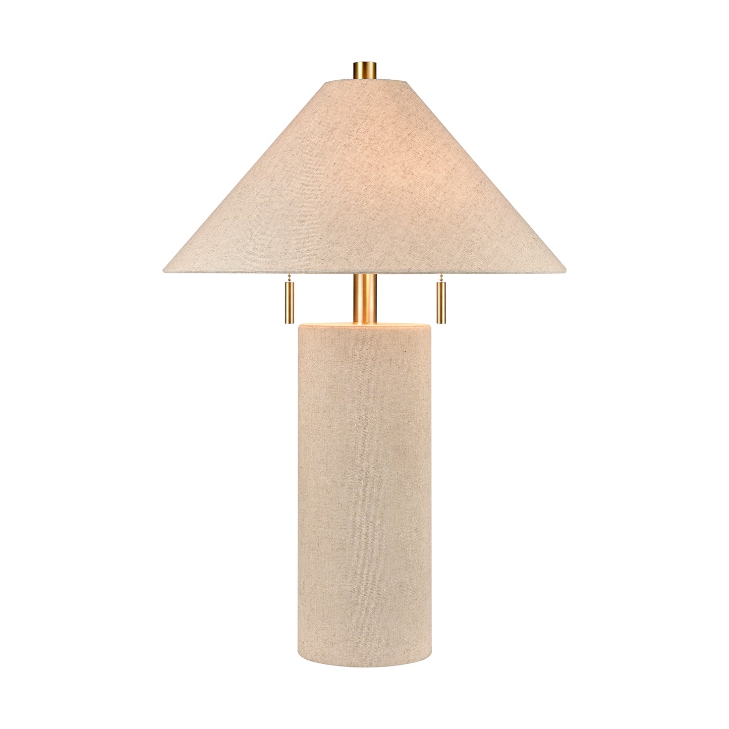 H0019-10338 - Blythe 26'' High 2-Light Table Lamp - Linen