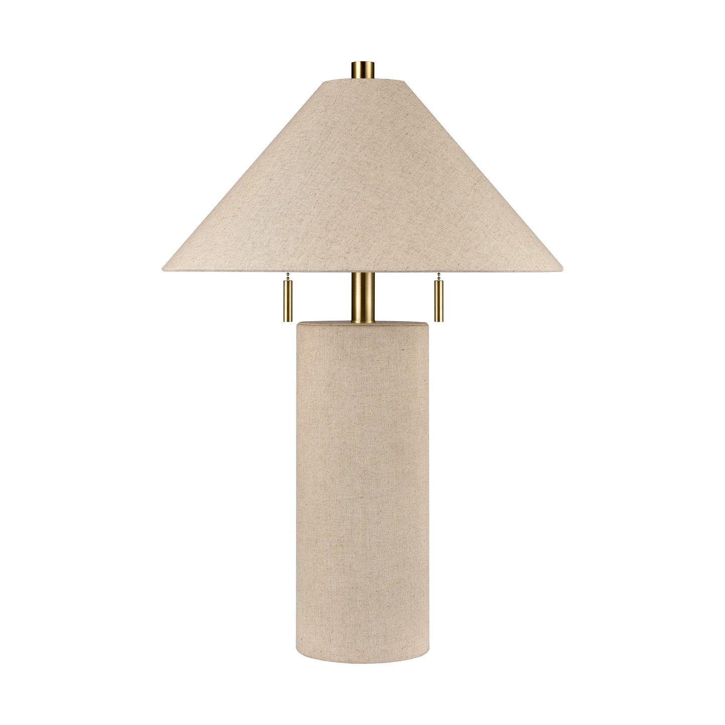 H0019-10338 - Blythe 26'' High 2-Light Table Lamp - Linen