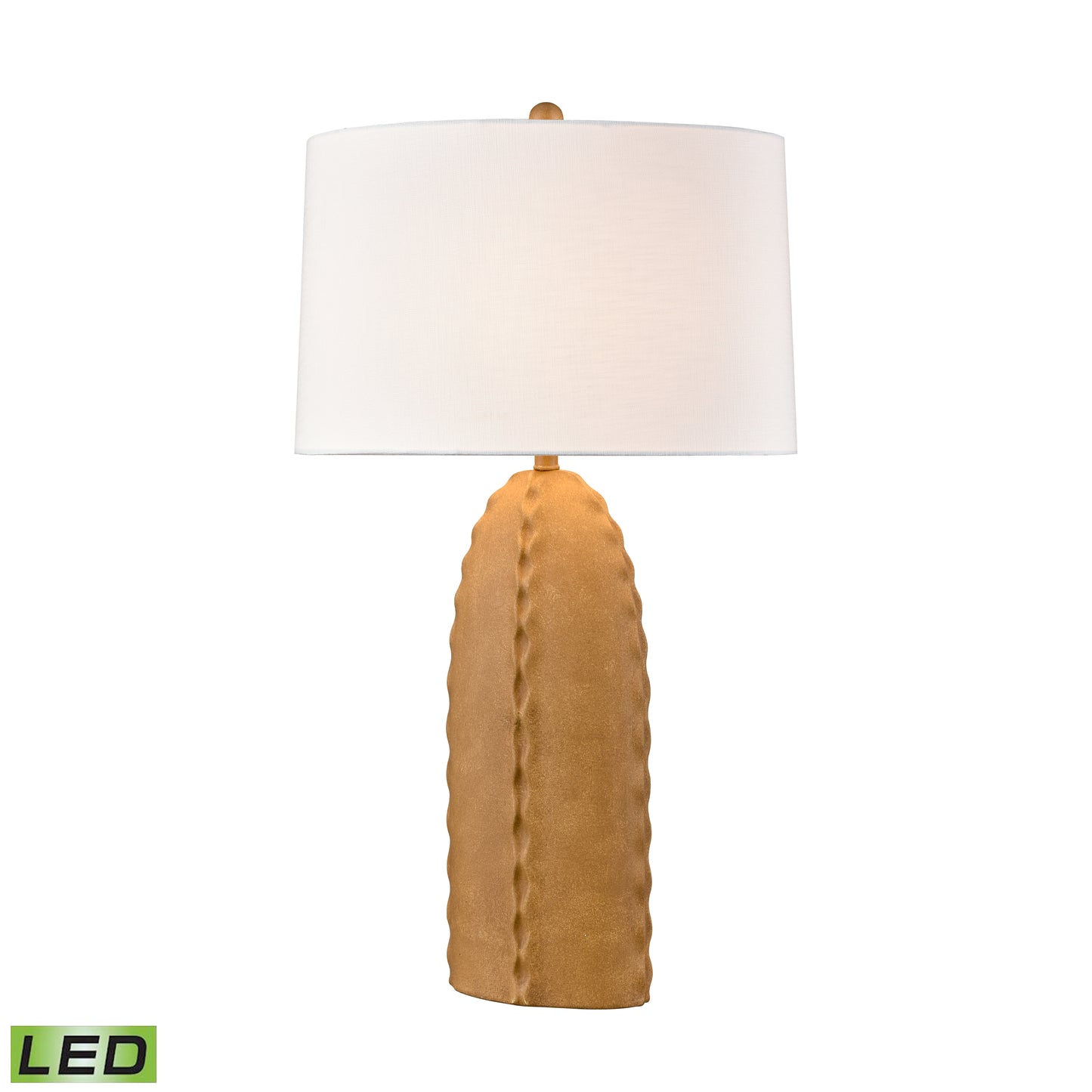 H0019-11062-LED - Alexa 33'' High 1-Light Table Lamp - Tan - Includes LED Bulb