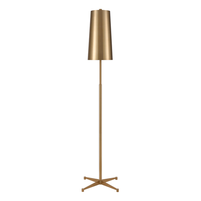 H0019-11066 - Matthias 65'' High 1-Light Floor Lamp - Aged Brass