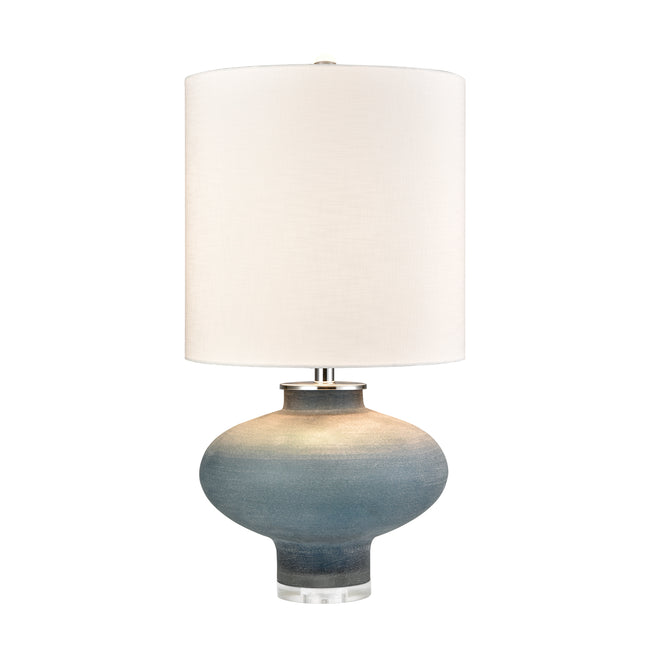 H0019-11080 - Skye 28'' High 1-Light Table Lamp - Frosted Blue