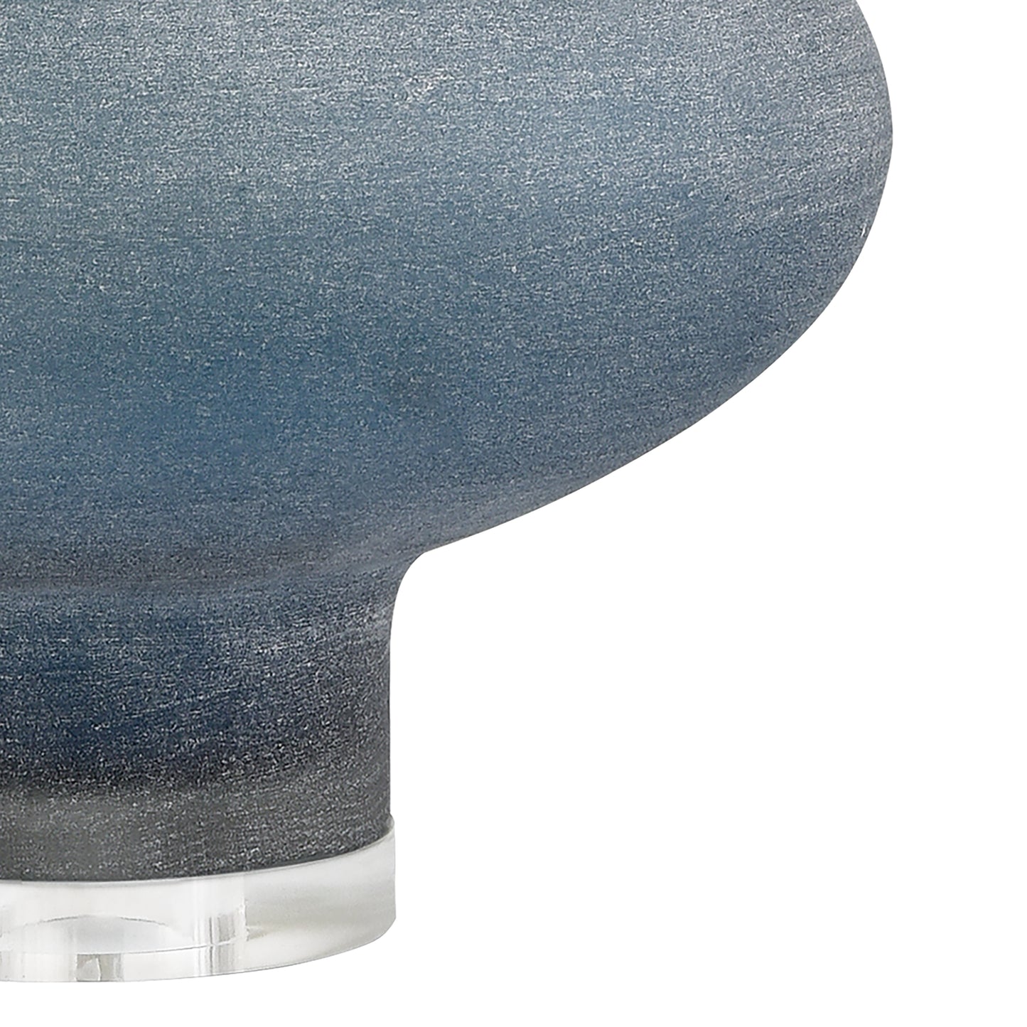 H0019-11080 - Skye 28'' High 1-Light Table Lamp - Frosted Blue