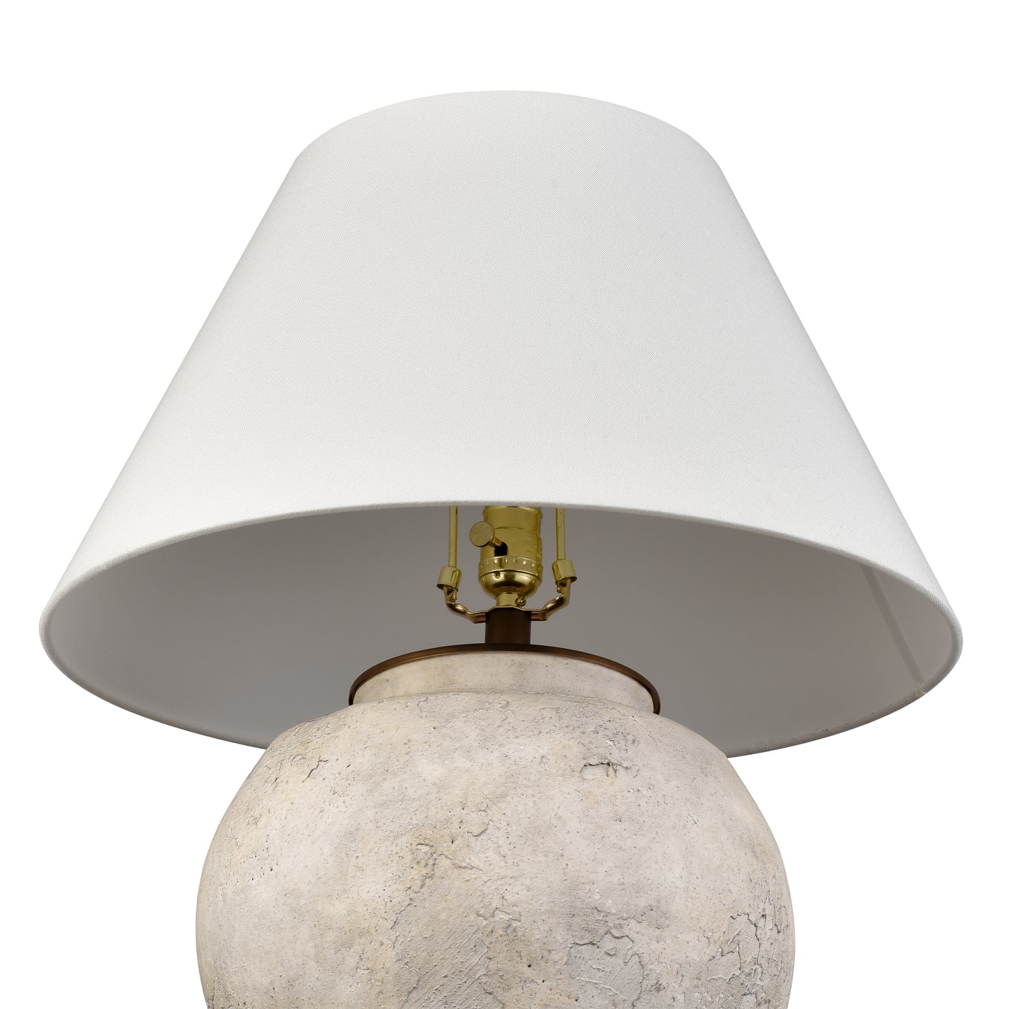 H0019-11087 - Erin 26'' High 1-Light Table Lamp - Aged White