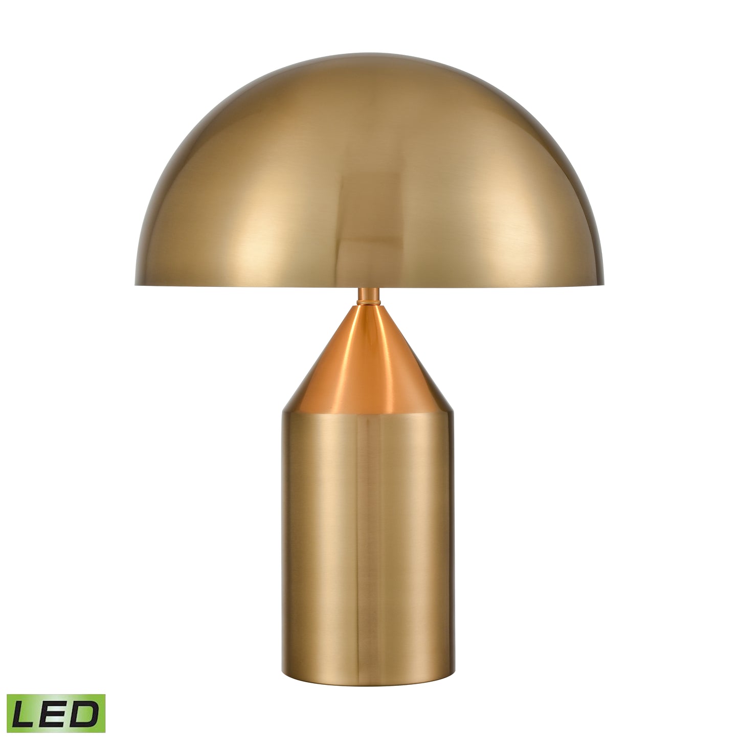 H0019-11088-LED - Pilleri 22'' High 2-Light Desk Lamp - Brass - Includes LED Bulb