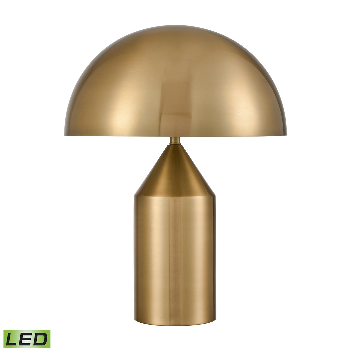 H0019-11088-LED - Pilleri 22'' High 2-Light Desk Lamp - Brass - Includes LED Bulb