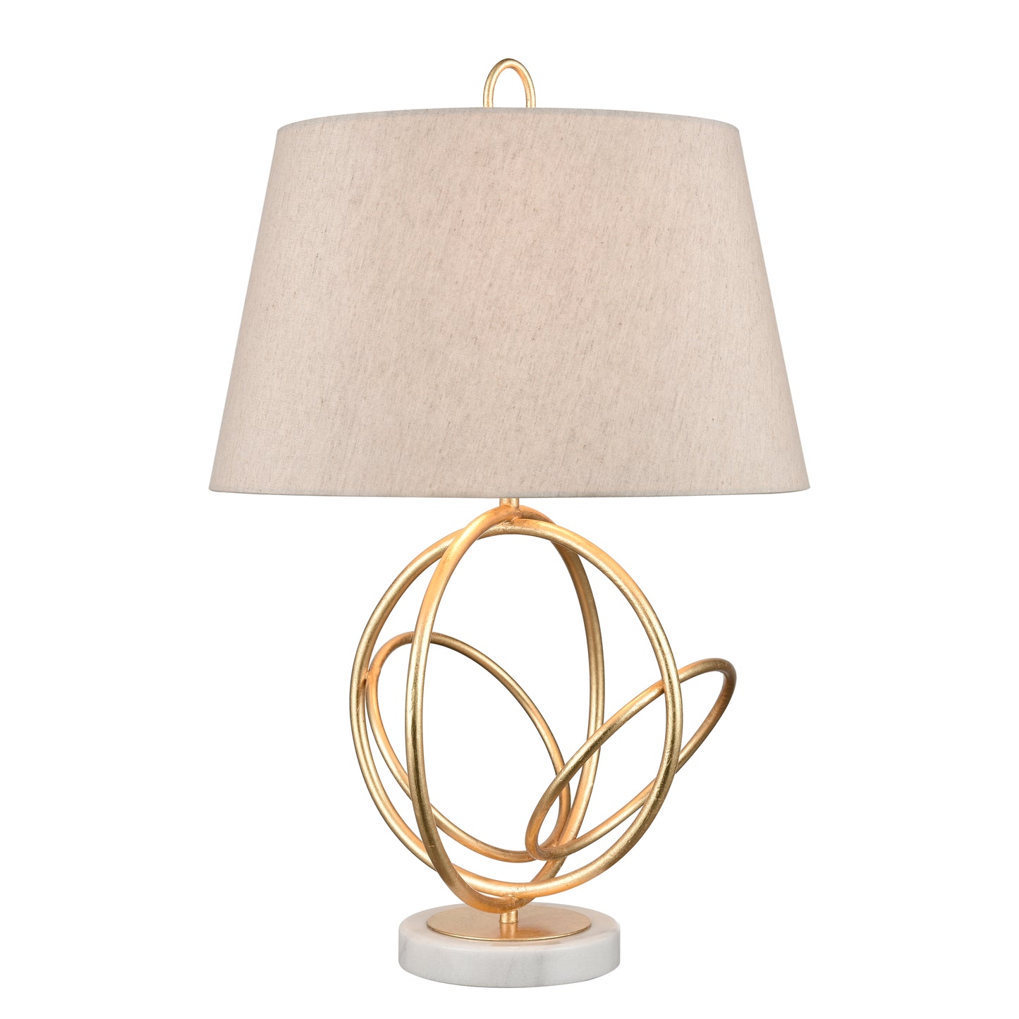 H0019-7986 - Morely 26'' High 1-Light Table Lamp - Gold Leaf