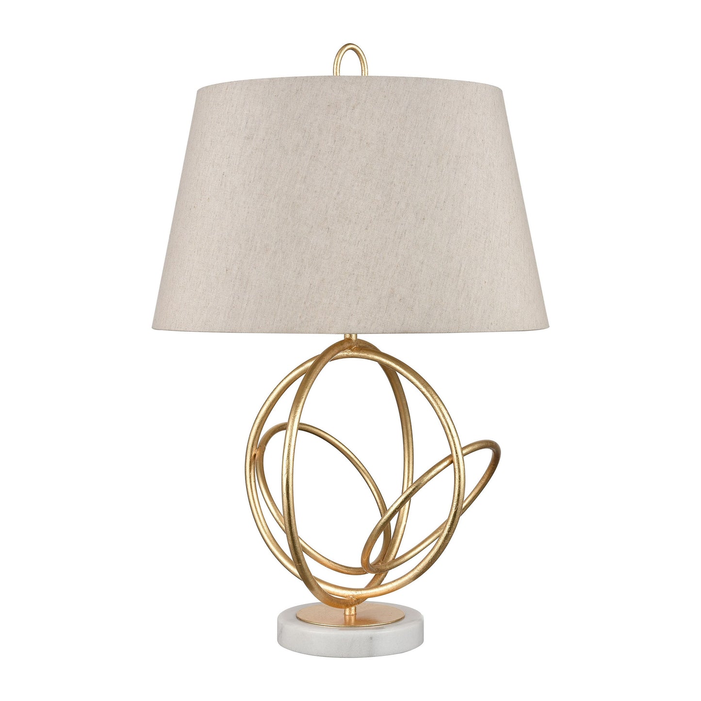 H0019-7986 - Morely 26'' High 1-Light Table Lamp - Gold Leaf