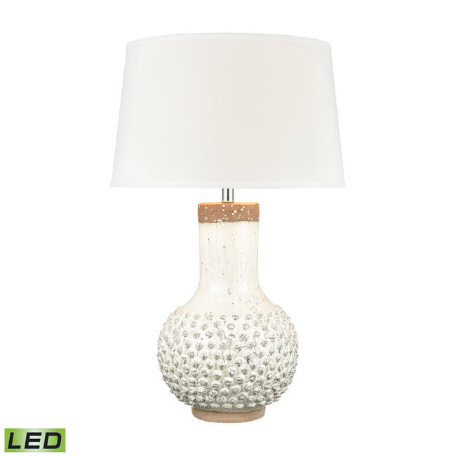 H0019-7993-LED - Elinor 32'' High 1-Light Table Lamp - White - Includes LED Bulb