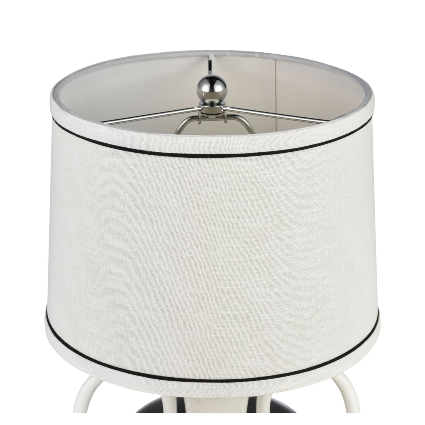 H0019-7995 - Luxor Gardens 18'' High 1-Light Table Lamp - White