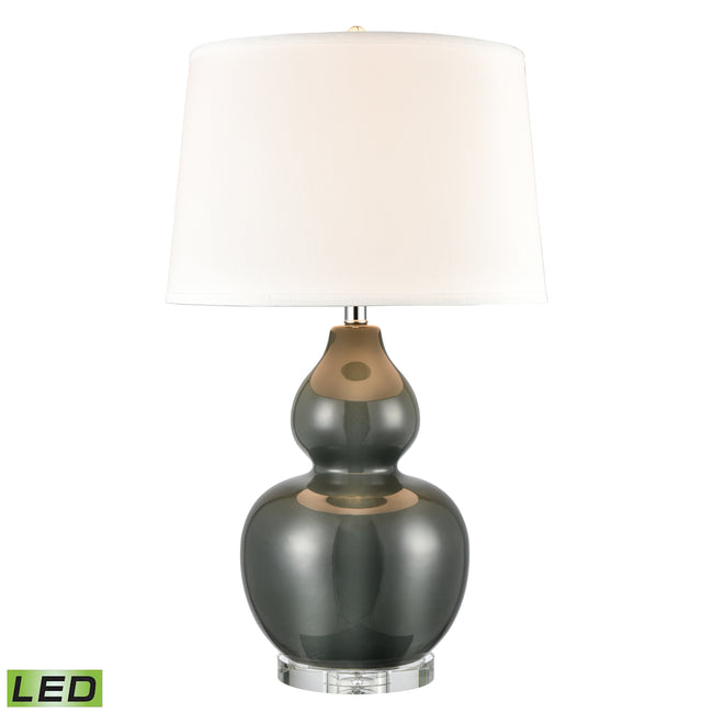 H0019-8000-LED - Leze 30'' High 1-Light Table Lamp - Forest Green - Includes LED Bulb