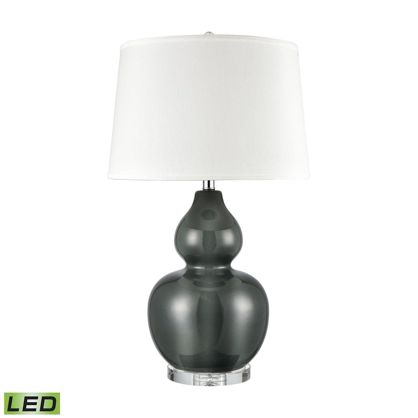 H0019-8000-LED - Leze 30'' High 1-Light Table Lamp - Forest Green - Includes LED Bulb