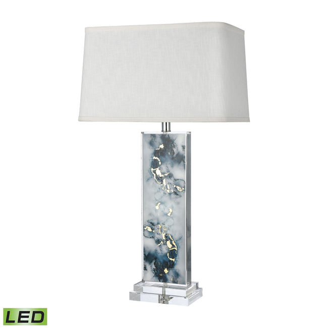 H0019-8002-LED - Everette 31'' High 1-Light Table Lamp - Blue - Includes LED Bulb