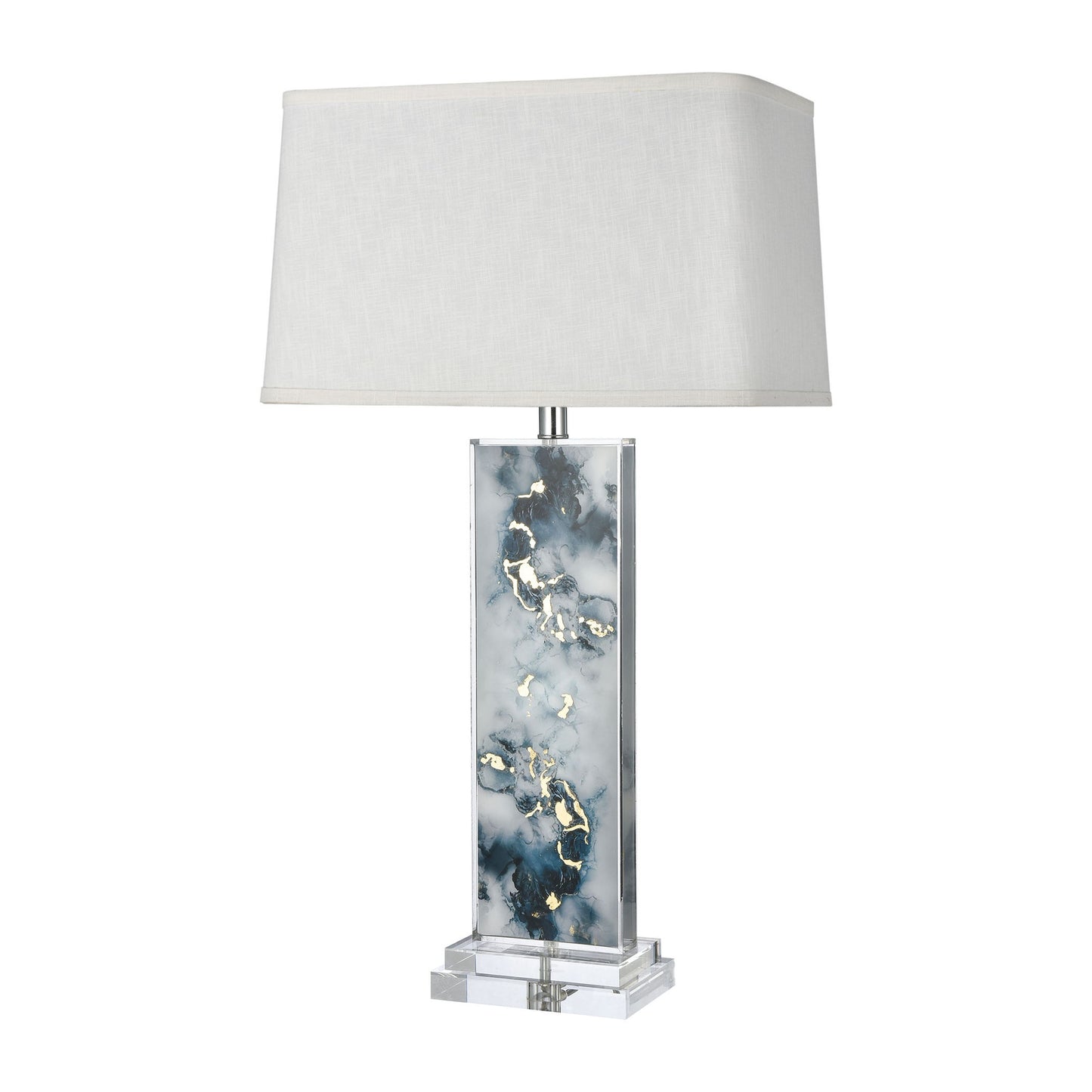 H0019-8002 - Everette 31'' High 1-Light Table Lamp - Blue