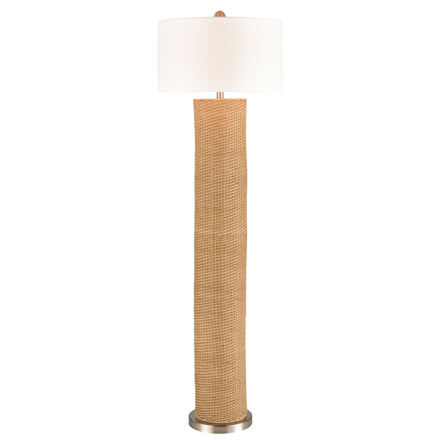 H0019-8015 - Mulberry Lane 64'' High 1-Light Floor Lamp - Natural