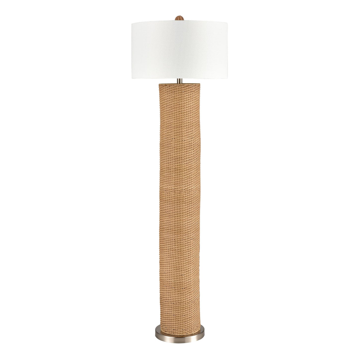 H0019-8015 - Mulberry Lane 64'' High 1-Light Floor Lamp - Natural