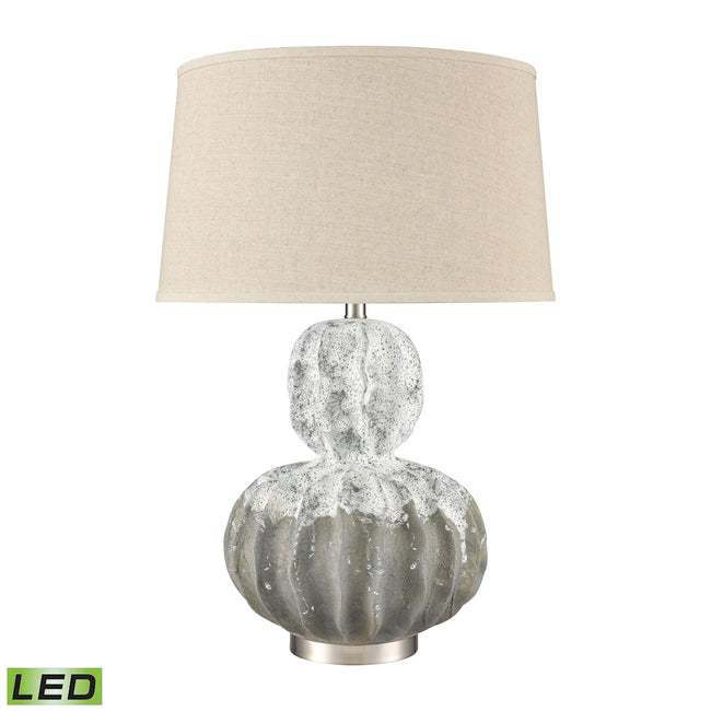 H0019-8047-LED - Bartlet Fields 29'' High 1-Light Table Lamp - White - Includes LED Bulb