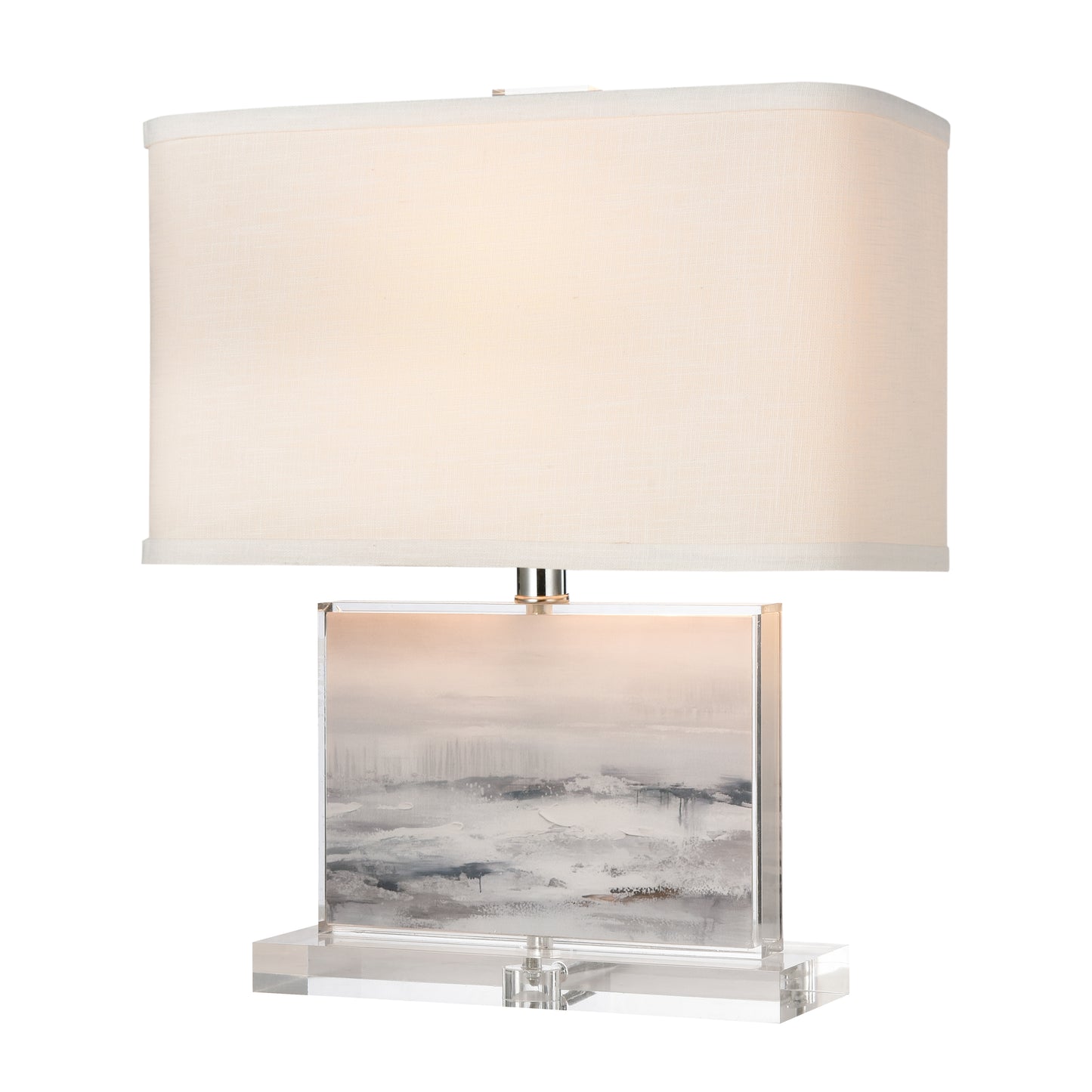 H0019-8067 - Barnes 18'' High 1-Light Table Lamp - Gray