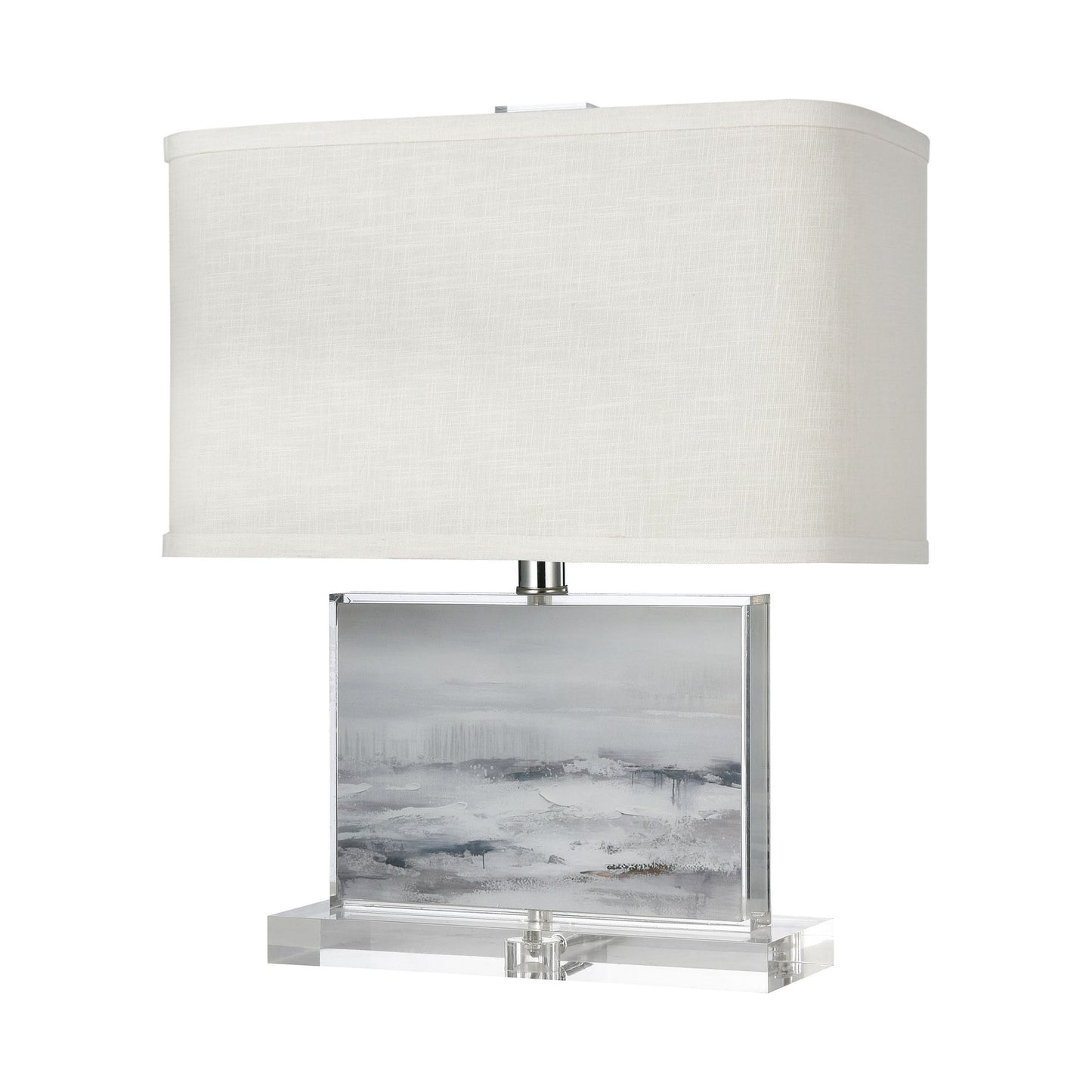 H0019-8067 - Barnes 18'' High 1-Light Table Lamp - Gray