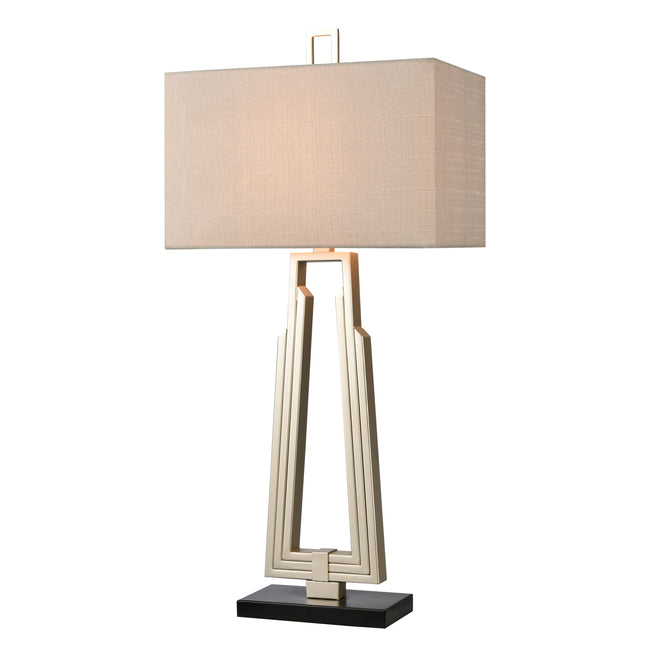 H0019-8551 - Stoddard Park 33'' High 1-Light Table Lamp - Champagne Silver