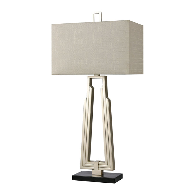 H0019-8551 - Stoddard Park 33'' High 1-Light Table Lamp - Champagne Silver