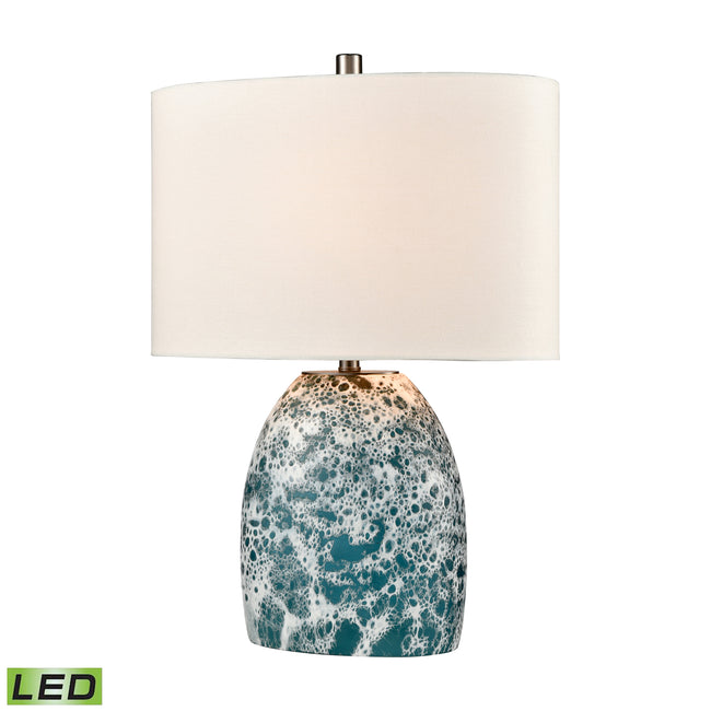 H0019-8552-LED - Offshore 22'' High 1-Light Table Lamp - Blue - Includes LED Bulb