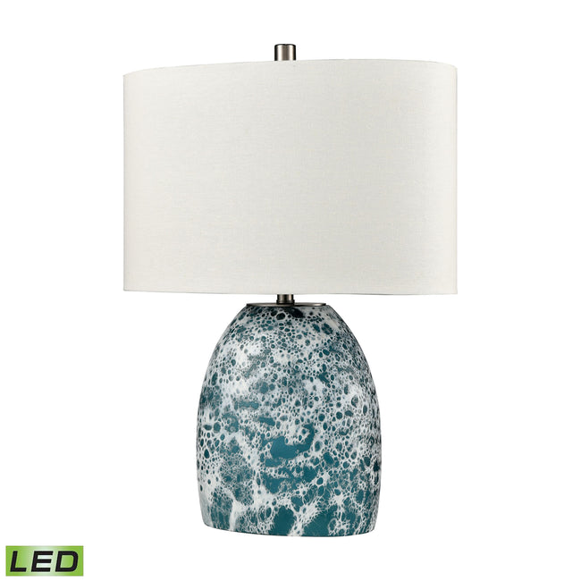 H0019-8552-LED - Offshore 22'' High 1-Light Table Lamp - Blue - Includes LED Bulb