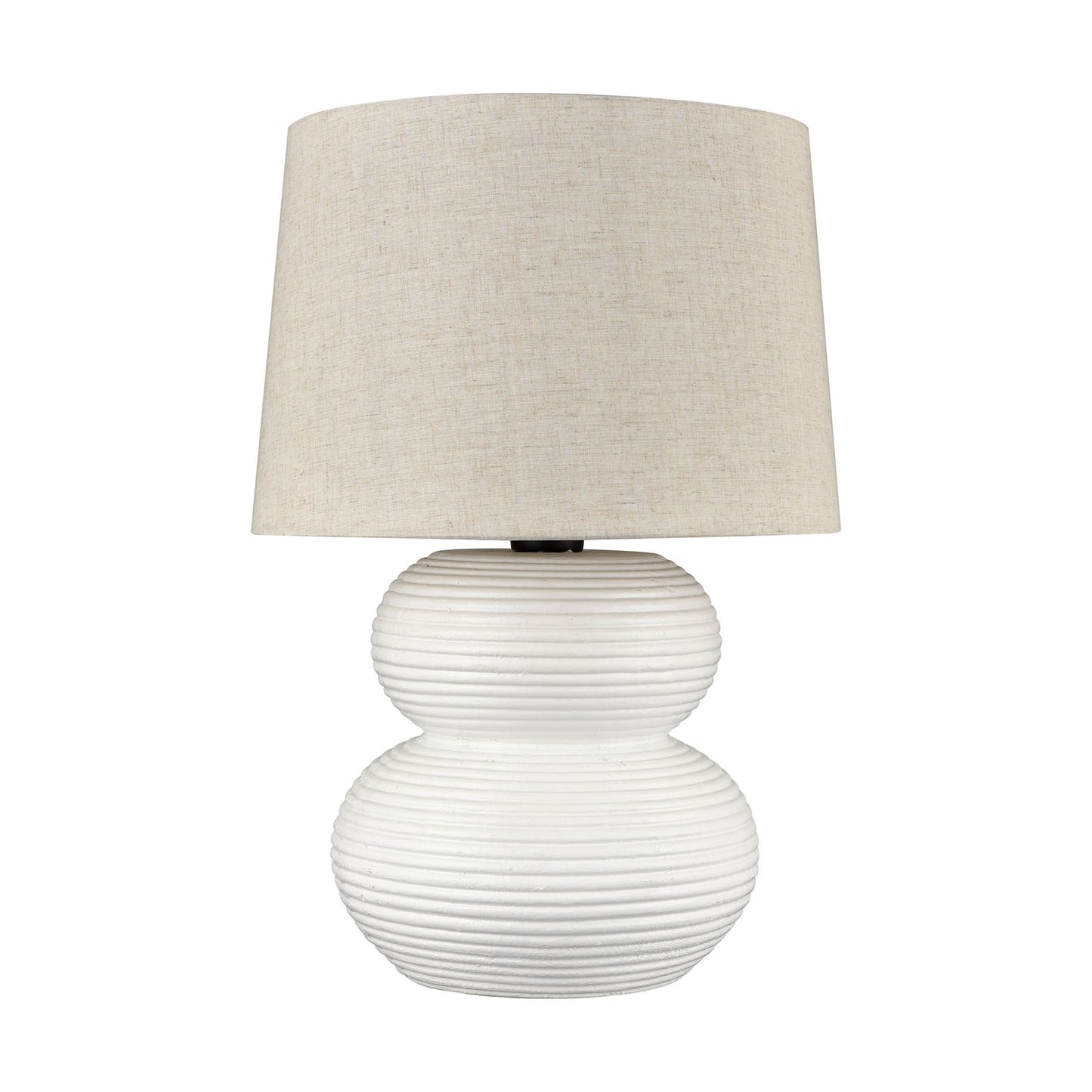 H0019-8561 - Phillipa 25'' High 1-Light Outdoor Table Lamp - Matte White