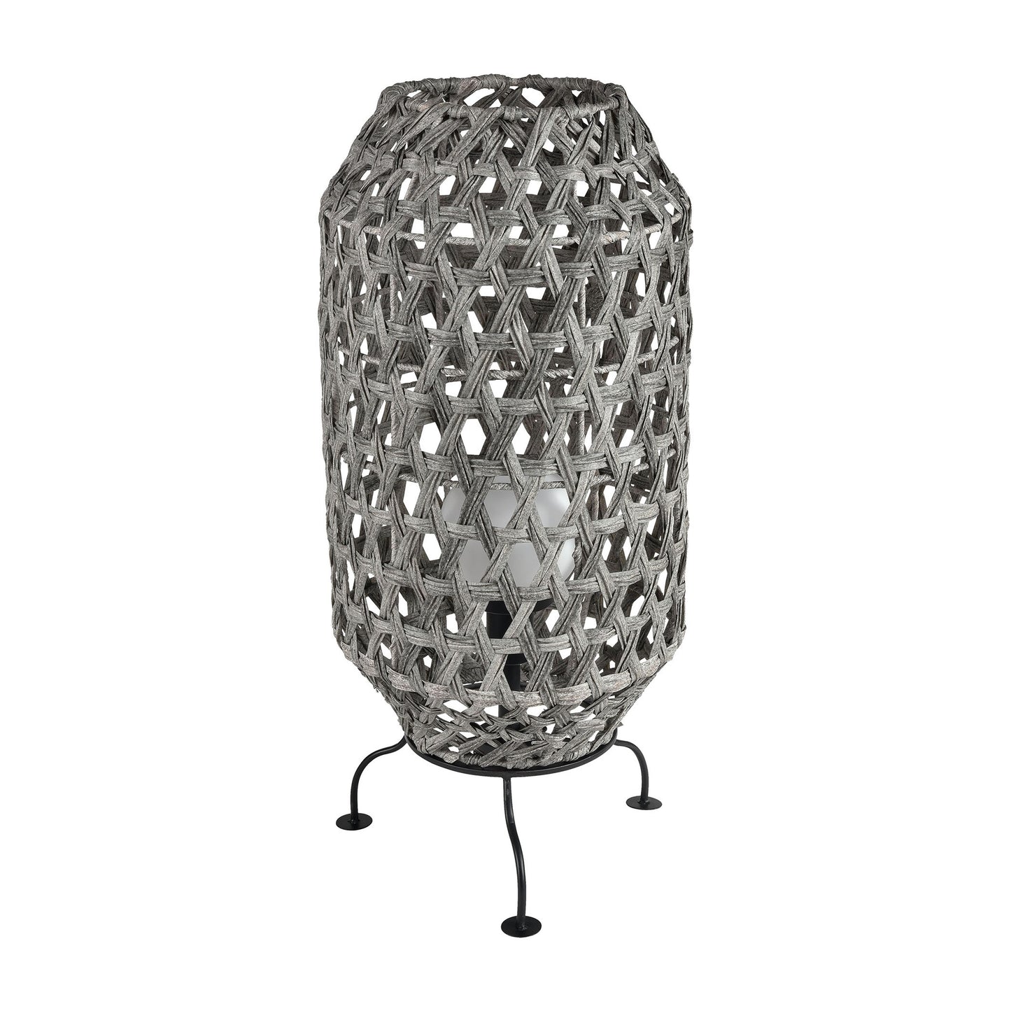 H0019-8574 - Banaue 36'' High 1-Light Outdoor Table Lamp - Gray