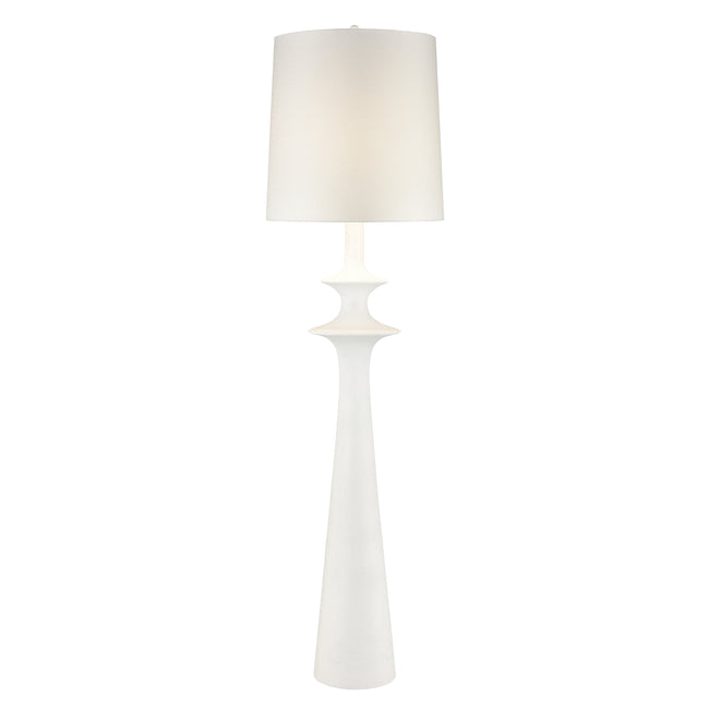 H0019-9482 - Erica 76'' High 1-Light Floor Lamp - Dry White