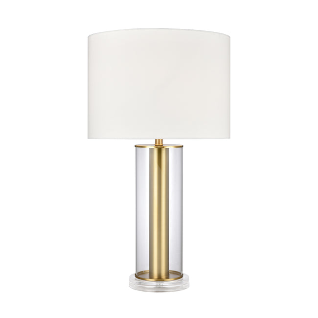 H0019-9507 - Tower Plaza 26'' High 1-Light Table Lamp - Clear